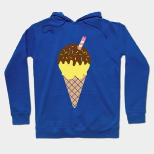 Ice cream Image Hoodie